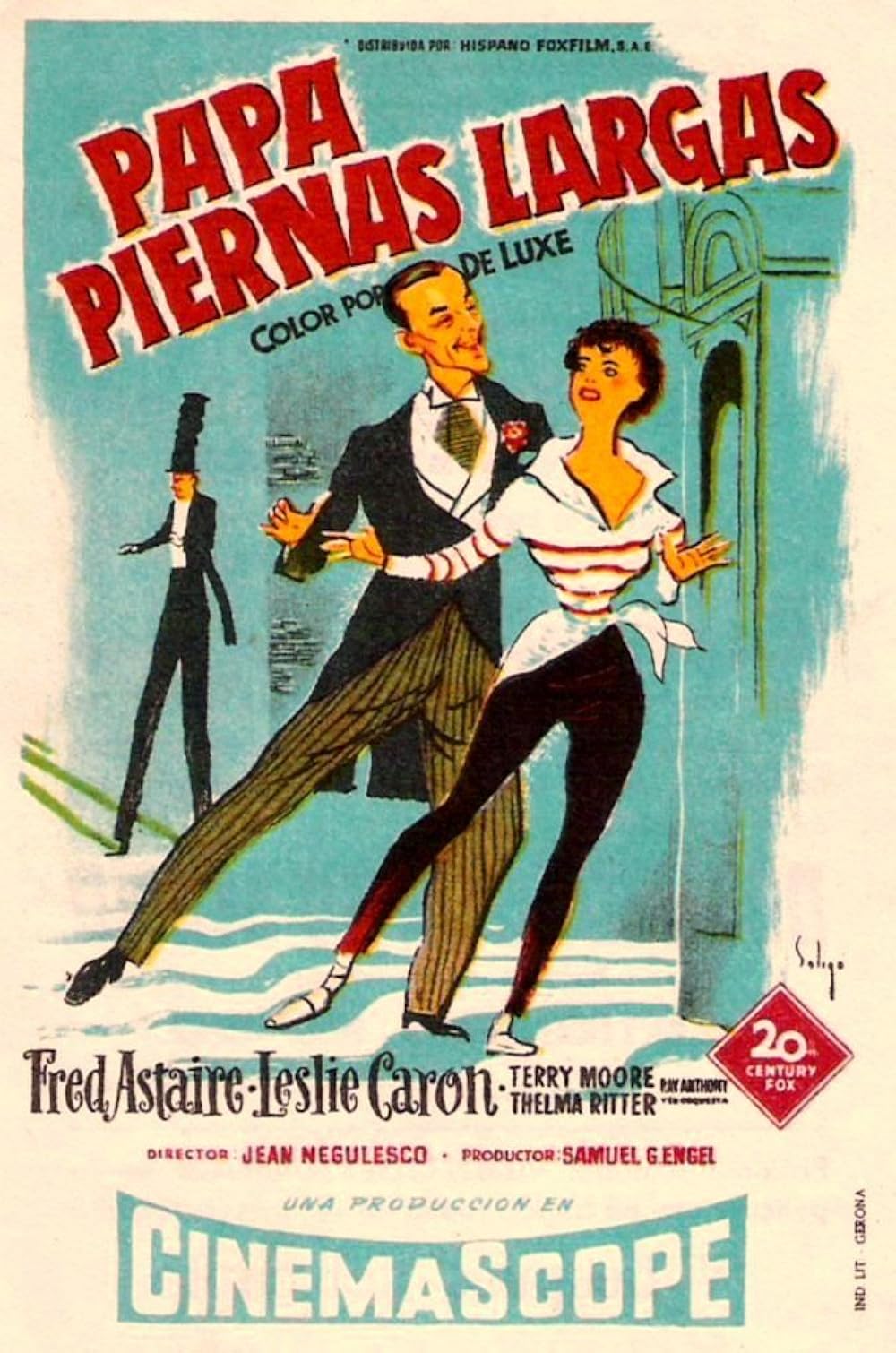 Papá Piernas Largas (1955)